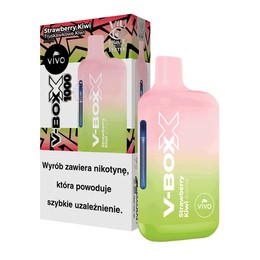 E-papieros Jednorazowy V-BOXX - Strawberry Kiwi 20mg