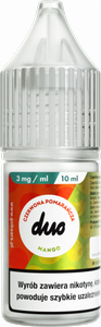 Liquid DUO 10ml - Czerwona Pomarańcza Mango 3mg