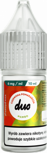 Liquid DUO 10ml - Czerwona Pomarańcza Mango 6mg